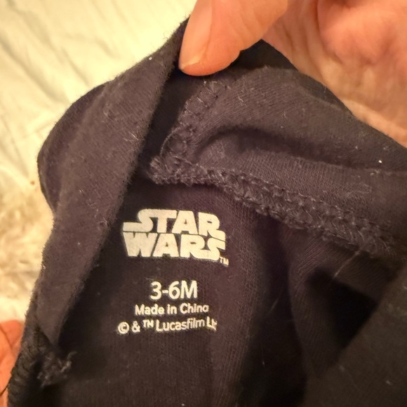 Star Wars Gray Baby Bodysuits / Onsies - Picture 7 of 9